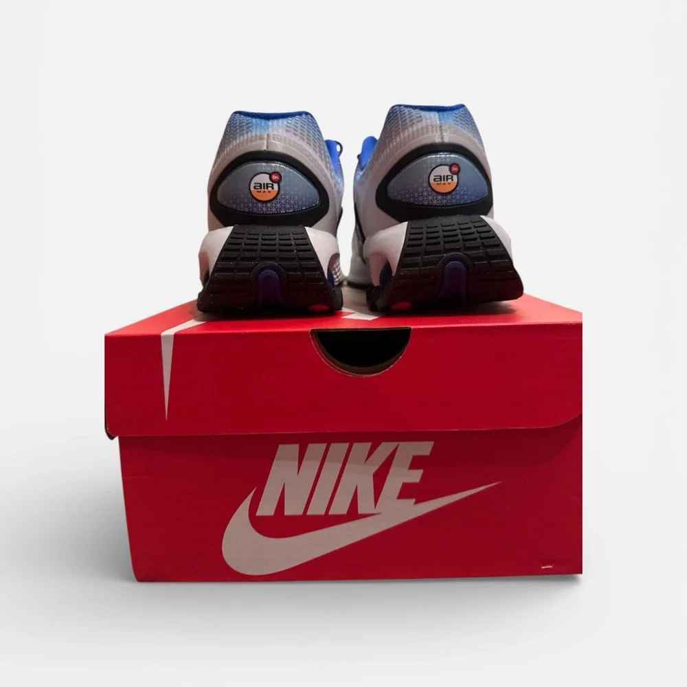 Nike Air Max DN Racer Blue/Vibrant Yellow 5Y Womens 6.5 NEW IN BOX $160 shoes - Picture 4 of 7